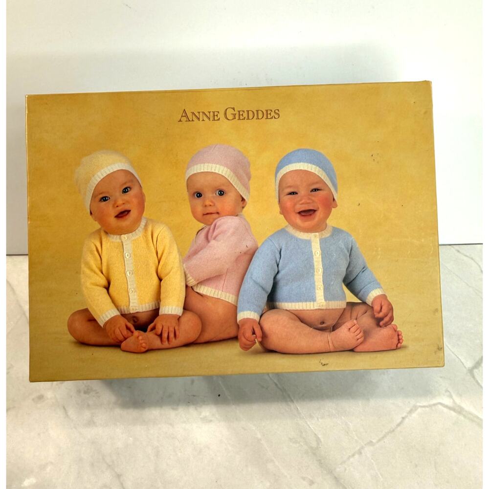 SEALED 2003 Anne Geddes 18 Blank Cards & Envelopes 3 Designs Babies Babies